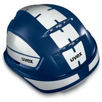 Uvex - Schutzhelm pheos b-s-wr 9772537 blau mit Lüftungen - Blau von Uvex