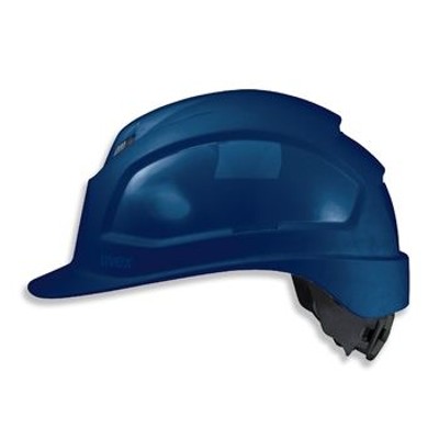 Schutzhelm pheos IES mit Lüftung, blau von Uvex