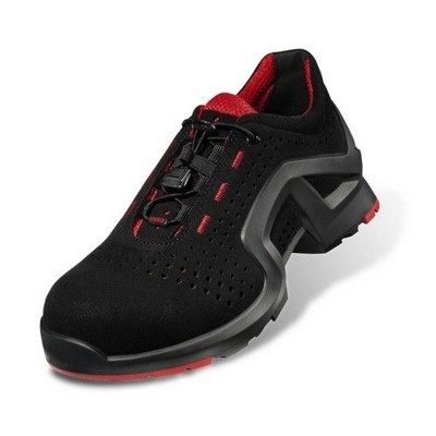 Sicherheitshalbschuh 1 8512/7, S1 SRC ESD, schwarz/rot, W10, Größe 52 von Uvex