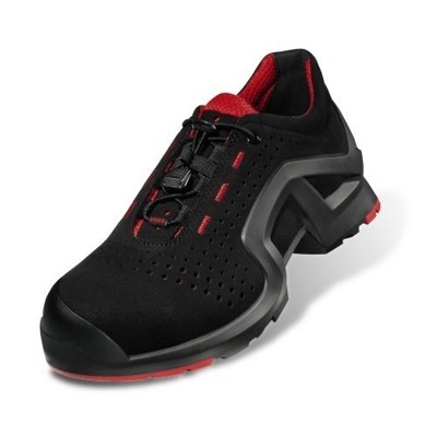 Sicherheitshalbschuh x-tended support 8519/1, S1P SRC ESD, schwarz, W12, Gr. 48 von Uvex