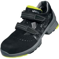 Sicherheitssandale 1 8542 S1 esd src dguv W14 Gr. 45 schwarz/lime - Uvex von Uvex