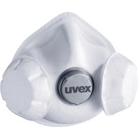 Silv-Air exxcel 7333 8787333 Feinstaubmaske mit Ventil FFP3 3 St. en 149:2001 + A1:2009 din 149 - Uvex von Uvex