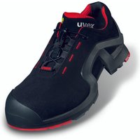 Uvex - 1 x-tended Sicherheits-Halbschuh Gr.39 W11 S3L esd sr schwarz/rot 8516.2 von Uvex