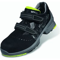 UVEX1 Sicherheits-Sandale S1 8542.8 Gr. 42 schwarz, Weite 11 von Uvex