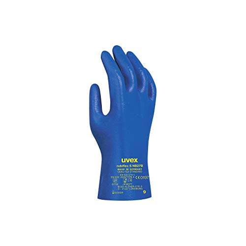 UVEX Handschuh RUBIFLEX S NB27B blau (VE = 10 Paar) Gr. 8 von Uvex