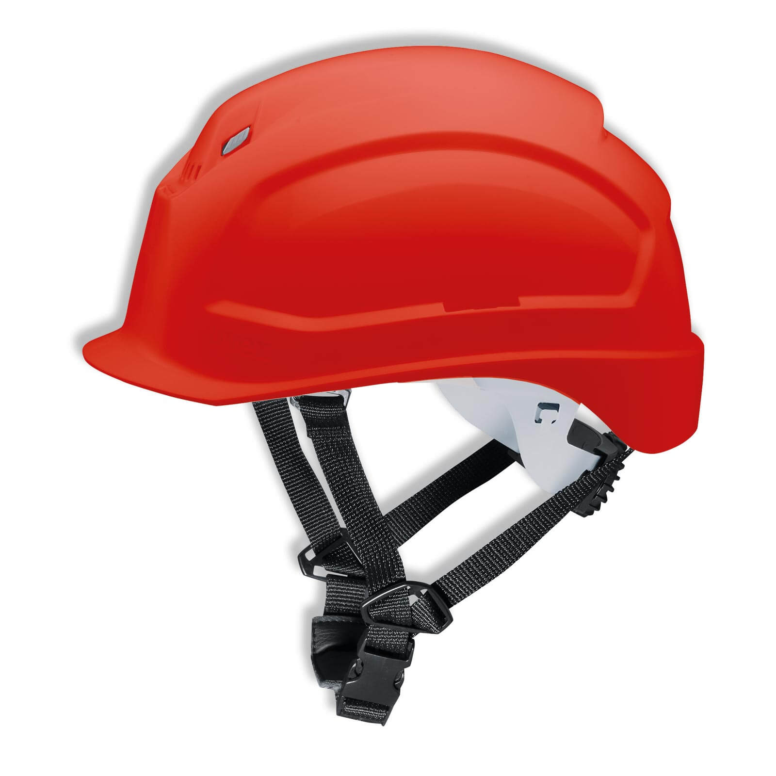 UVEX Schutzhelm pheos S-KR - Arbeitsschutz-Helm - 4-Punkt Kinnriemen, EN 397 Farbe:rot von Uvex