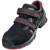 Uvex 1 8536238 ESD Sicherheitssandale S1P Schuhgröße (EU): 38 Rot/Schwarz 1 Paar von Uvex