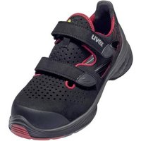 Uvex 1 G2 6836235 ESD Sicherheitssandale S1P Schuhgröße (EU): 35 Rot-Schwarz 1 Paar von Uvex