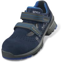 Uvex - 1 Sicherheits-Sandale 8530.8 S1 src blau mit Klettverschl., Weite 11, Gr. 45 von Uvex