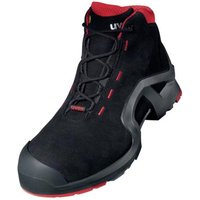 Uvex - 1 support 8517249 esd Sicherheitsstiefel S3 Schuhgröße (eu): 49 Rot/Schwarz 1 Paar von Uvex