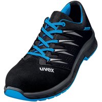 Uvex - 2 trend 6937352 Sicherheitshalbschuh S1P Schuhgröße (eu): 52 Blau, Schwarz 1 Paar von Uvex