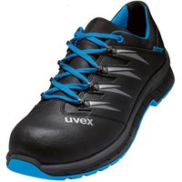 Uvex - 2 trend Sicherheits-Halbschuh Gr.38 W11 S2 esd sr schwarz/blau 6934.8 von Uvex