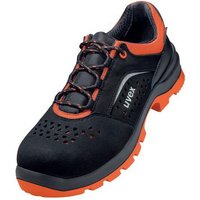 Uvex - 9505845 2 xenova® Halbschuhe S1 95058 schwarz, rot Weite 11 Größe 45 von Uvex