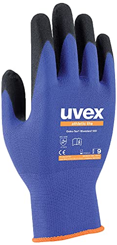 Uvex 6002710 Athletic lite, Gr. 10 Montagehandschuhe, 1 Paar von Uvex