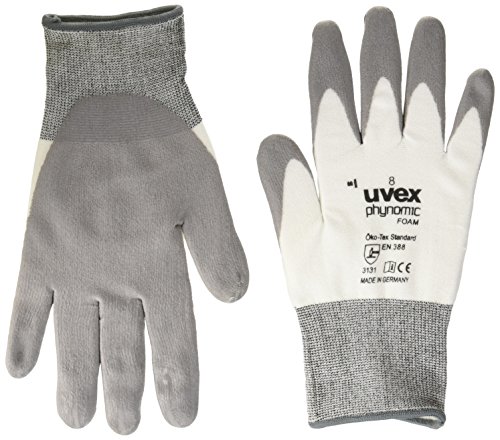 Uvex 60050 8, PHYNOMIC Pro Schutzhandschuh, Größe:8, Weiß/Grau von uvex