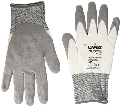 Uvex 60050 8, PHYNOMIC Pro Schutzhandschuh, Größe:8, Weiß/Grau von Uvex