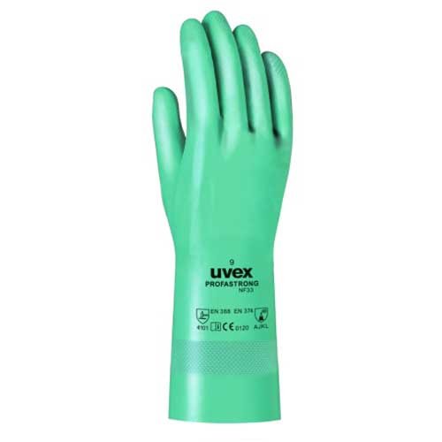 Uvex 60122-08 profastrong NF33 Gloves, Size 8, 330 mm Length, Green (Pack of 12) von Uvex