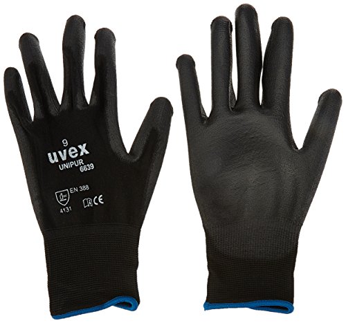 Uvex unilite/unipur 6024809 Polyamid, Polyurethan Montagehandschuh Größe (Handschuhe): 9 EN 388 von Uvex