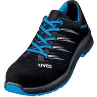 Uvex 2 trend 6937238 Sicherheitshalbschuh S1P Schuhgröße (EU): 38 Blau, Schwarz 1 Paar von Uvex