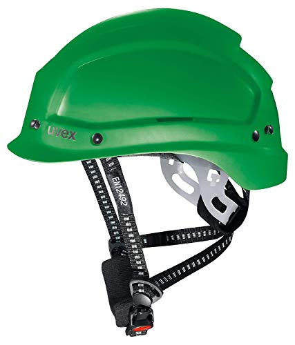 uvex Schutzhelm pheos Alpine Multifunktionshelm Bergsteigerhelm Arbeitshelm Sporthelm Kletterhelm Bauhelm EN397 u. EN12492, Farbe:grün von uvex