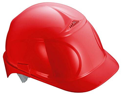 Uvex Airwing B Belüfteter Bauhelm - Langer Schirm - Rot von Uvex