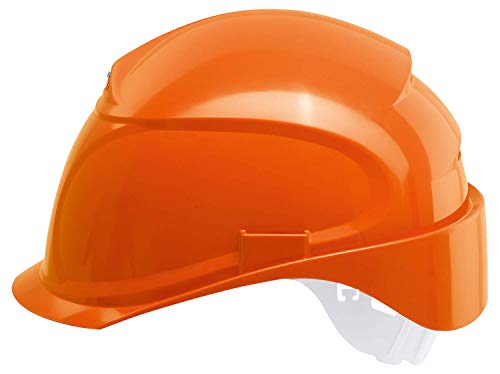 Uvex Airwing B-S Schutzhelm - Belüfteter Arbeitshelm für die Baustelle - Orange Orange von Uvex