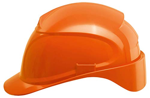 Uvex Airwing B Schutzhelm - Belüfteter Arbeitshelm für die Baustelle - Orange Orange von Uvex