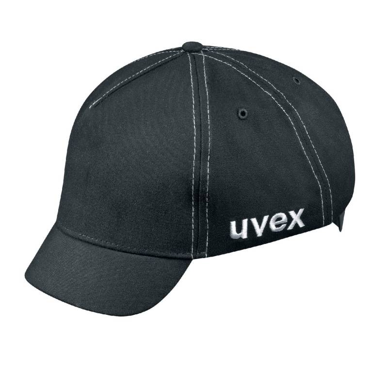 Uvex Anstoßkappe Schutzkappe U Cap Sport Kurzer Schirm 55 59 Cm Variabel Schwarz B-Ware von Uvex