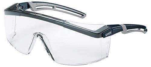 Uvex Astrospec 2.0 Schutzbrille - Supravision Plus - Transparent/Schwarz-Grau von Uvex
