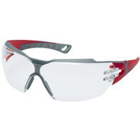 Uvex Bügelbrille uvex pheos cx2, UV400 farblos supravision excellence rot/grau Uvex Bügelbrille uvex pheos cx2, UV400 farblos supravision excellence rot/grau von Uvex