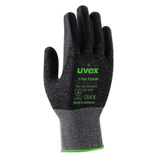 Uvex C300 foam 6054408 Schnittschutzhandschuh Groeße (Handschuhe): 8 EN 388 1 Paar von Uvex