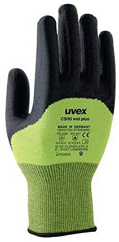 Uvex C500 wet plus 6049610 Schnittschutzhandschuh Groeße (Handschuhe): 10 EN 388 1 Paar von uvex