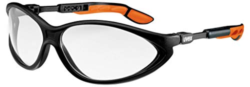 Uvex Cybric Kratzfeste & Chemikalienbeständige Schutzbrille - Transparent von Uvex