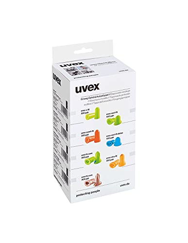 Uvex 2112 118 geformte Ohrstöpsel Spender Refill snr24 (300 Stück) von Uvex