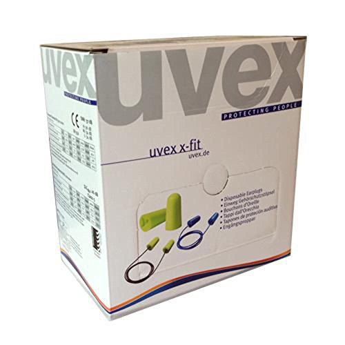 Uvex Einweg-Gehörschutzstöpsel x-fit SNR 37 dB, 6 Paar von Uvex