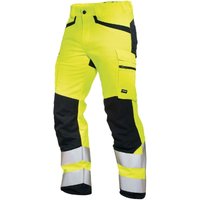 Uvex Flash + Storm 7432 Herren-Arbeitshose - Gelbe Warnschutz-Cargohose: 102 von Uvex