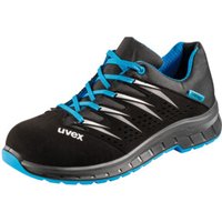 Uvex Halbschuh schwarz/blau uvex 2 trend, S1, EU-Schuhgröße: 45 von Uvex