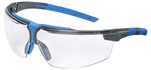 Uvex I-3 AR Schutzbrille - Supravision AR - Transparent/Schwarz-Blau von Uvex