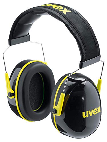 Kapselgehörschutz Uvex K2 Schwarz-Gelb von Uvex