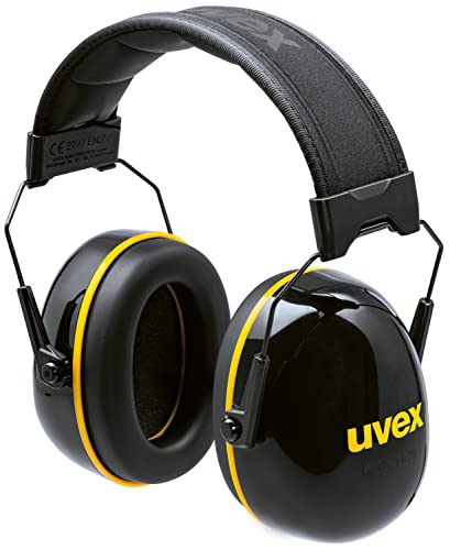 Uvex K20 faltbare Gehörschutzkapsel - 33 dB Dämmung - Schwarz/Gelb von Uvex