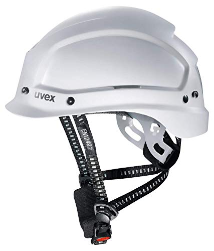 Uvex Pheos Alpine Schutzhelm - Belüfteter Arbeitshelm für die Baustelle - Weiß Weiß von Uvex