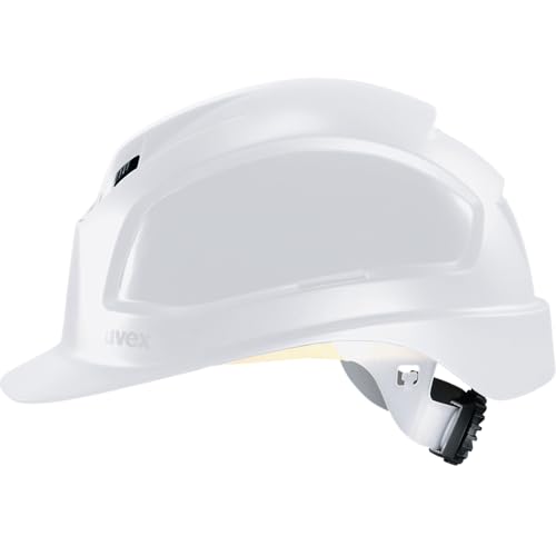 Uvex Pheos B-WR Schutzhelm - Belüfteter Arbeitshelm für die Baustelle - Weiß Weiß von Uvex