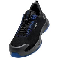 Uvex S2 PUR W11 6814841 Sicherheitshalbschuh S2 Schuhgröße (EU): 41 Schwarz, Blau 1 Paar von Uvex