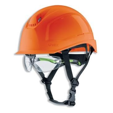 Uvex Schutzhelm pheos S-KR IES 9772237 orange mit Lüftungen 1 Stück von Uvex