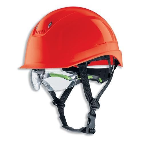 UVEX Schutzhelm pheos S-KR IES 9772342 rot mit Lüftungen 1 Stück von Uvex