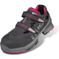 Uvex - 1 ladies Sicherheits-Sandale gel. Gr.38 W11 S1 esd sr grau/pink 8560.8 von Uvex