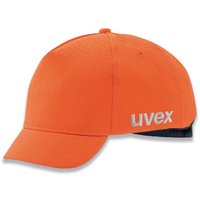Uvex U-Cap Sport Hi-Viz Anstoßkappe - Kurzer Schirm - Warnorange - 60-63 cm: 60-63 cm Uvex U-Cap Sport Hi-Viz Anstoßkappe - Kurzer Schirm - Warnorange - 60-63 cm: 60-63 cm von Uvex