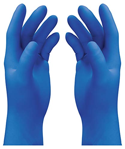 Uvex U-Fit Lite Einweghandschuhe - 50 Paar Einmalhandschuhe - Blau - 10/XL von Uvex