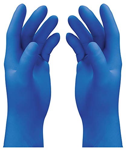 Uvex U-Fit Lite Einweghandschuhe - 50 Paar Einmalhandschuhe - Blau - 10/XL von Uvex