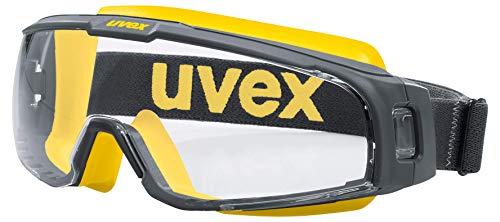 Uvex U-Sonic Supravision Extreme Schutzbrille - Transparent/Gelb-Grau von Uvex